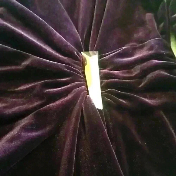 NWT Calvin Klein Velvet Dress - Picture 7 of 11